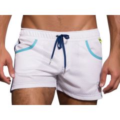 Andrew Christian Sports Mesh Swim Shorts - White