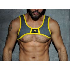 ADDICTED Fetish Spacer Harness - Yellow