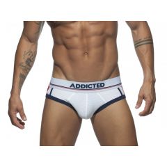 ADDICTED Sport Mesh Brief - White