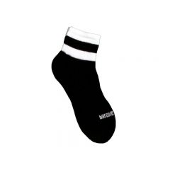 Barcode Socks Petty  - Black White - S/M