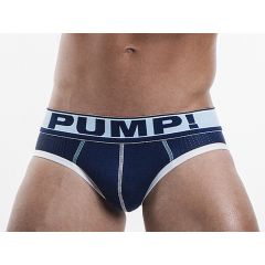 Pump! Blue Steel Brief - Navy Blue