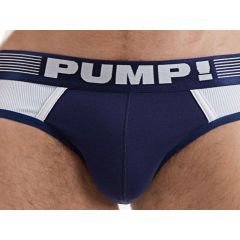 Pump! Ribbed Brief - Navy